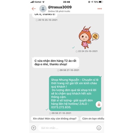 Áo gile len đầu vụ khách livestream | BigBuy360 - bigbuy360.vn