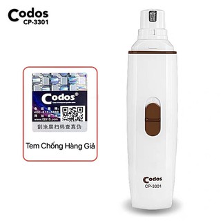 Máy Mài Móng Thú Cưng | CODOS CP-3301 | Bản Pin | Bảo Hành Chính Hãng 1 Năm | Pets Store