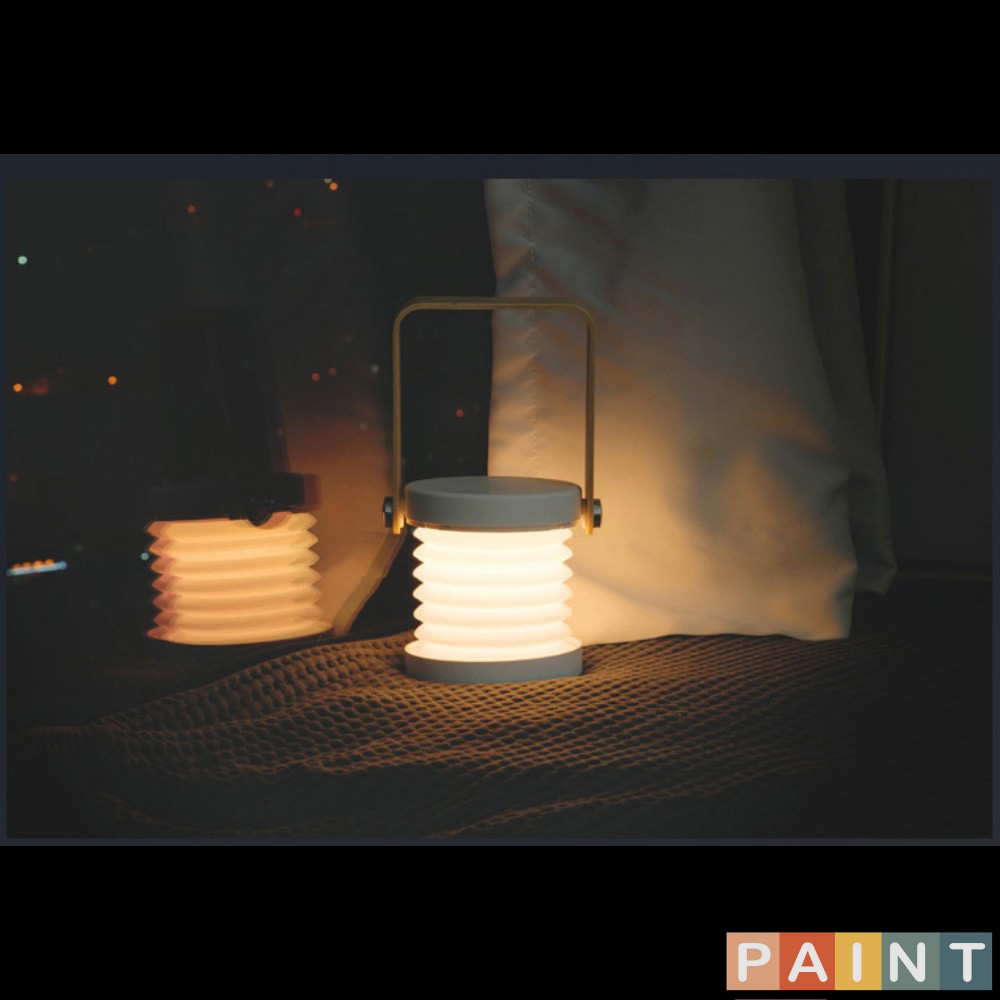Đèn ngủ để bàn 3 chế độ sáng ấm decor, đèn led đọc sách trang trí phòng ngủ  2PAINT