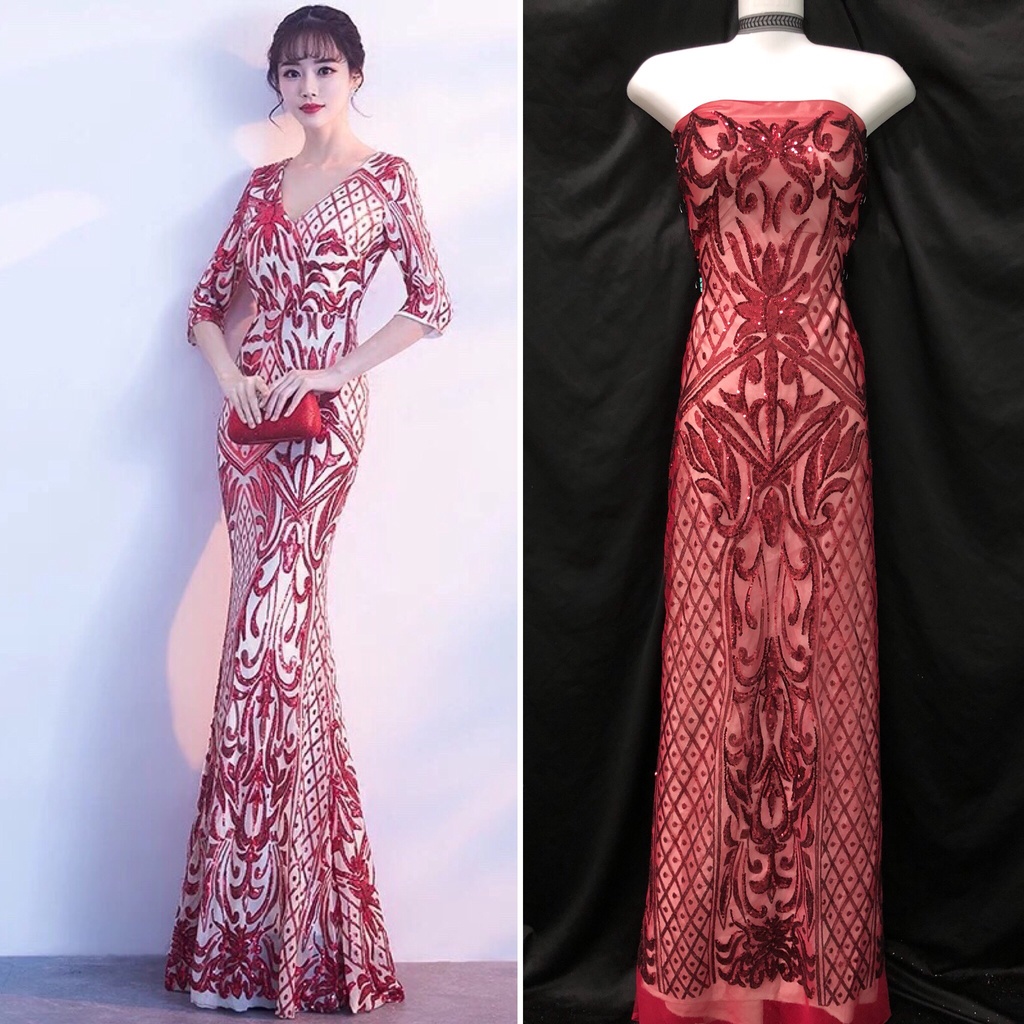 Ren kim sa màu đỏ đô 907