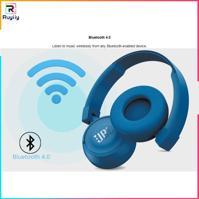 Bộ Tai Nghe Bluetooth Không Dây Jbl T450Bt Jbl T450 Bt Có Mic Và Phụ Kiện