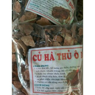 1kg hà thủ ô đỏ thái miếng
