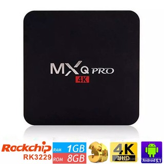 Android TV Box Rockchip MXQ Pro 4K 1GB tặng kèm Remote điều khiển