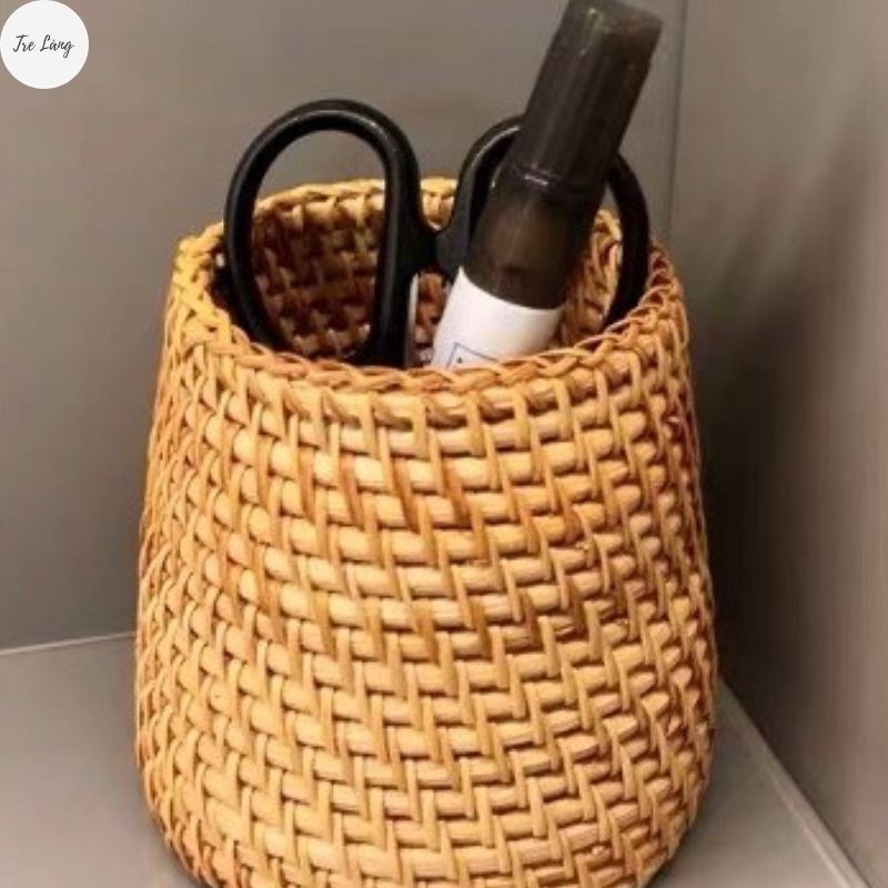 Cốc tre đựng đồ decor xinh xắn handmade 100% thân thiện với môi trường