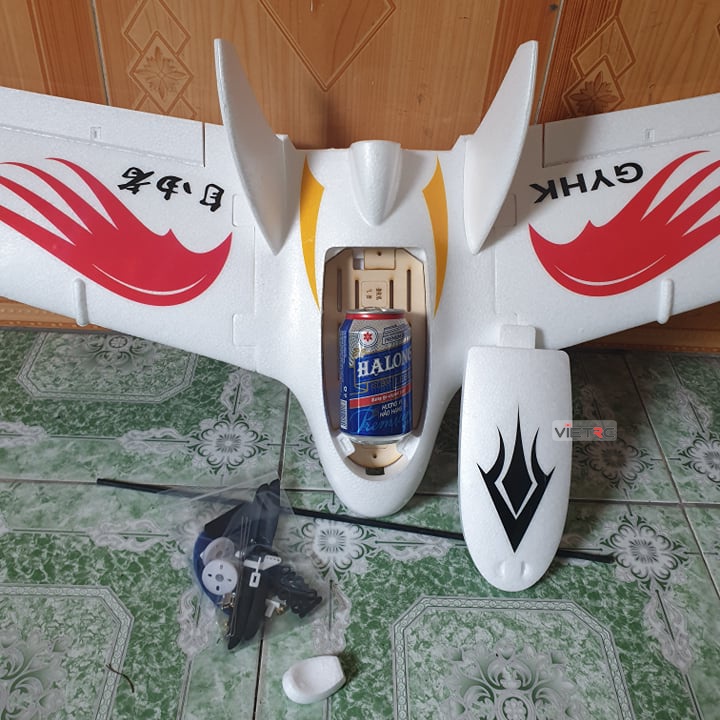 Vỏ kit máy bay EPO Wings GYHK sải 1026mm