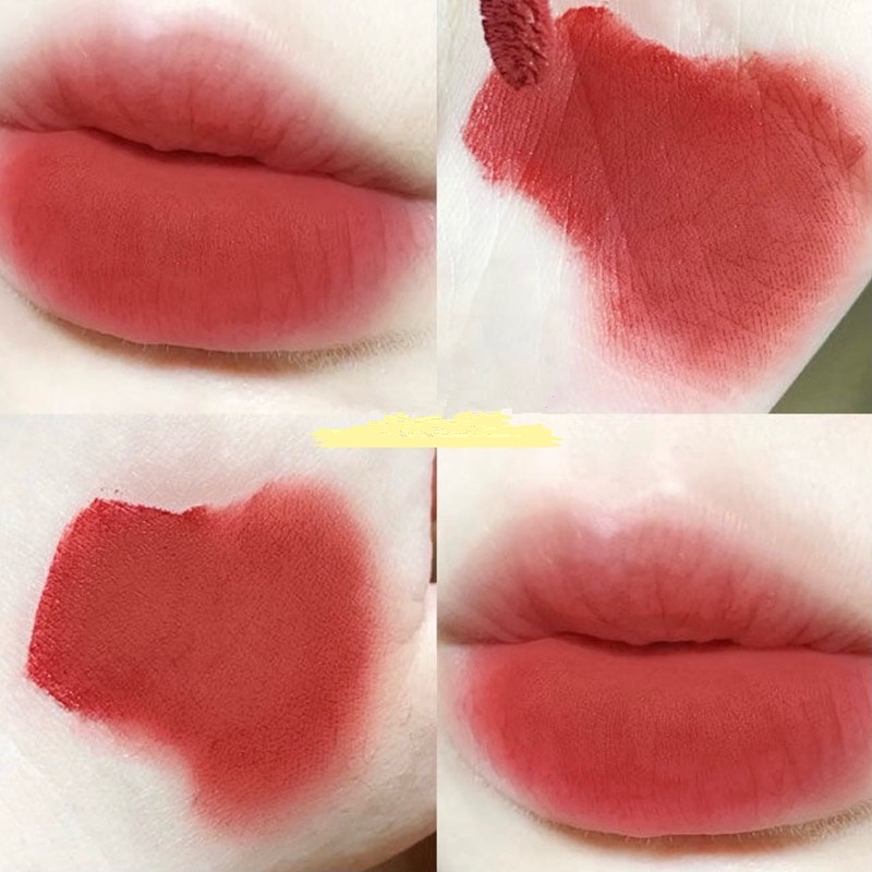 Set Son Môi 4 cây VONGEE kết cấu mờ dưỡng ẩm mềm mại kháng nước trang điểm lâu trôi