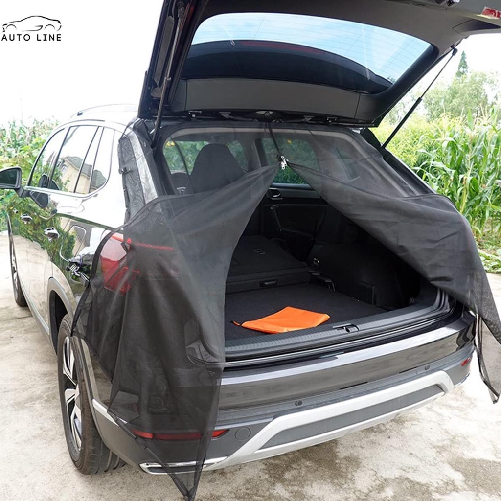 Lưới Chống Muỗi Gắn Đuôi Xe Hơi Có Nam Châm Chất Liệu Nylon SHOPCYC7210