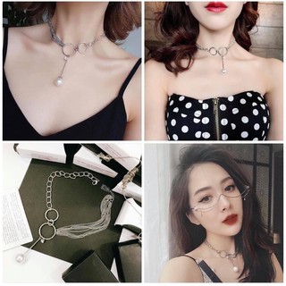 VÒNG CỔ CHOKER ĐÍNH ĐÁ CÁC MẪU