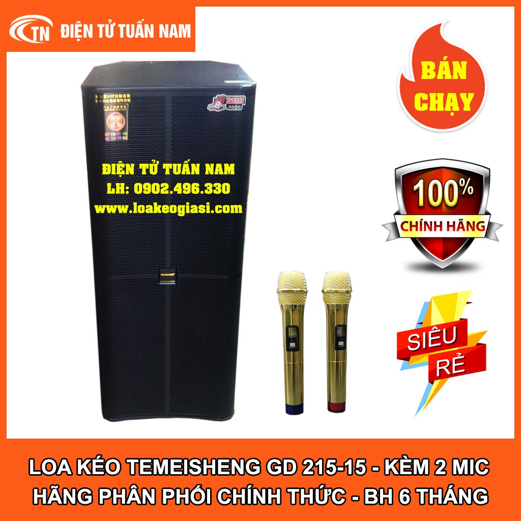 LOA KÉO DI ĐỘNG TEMEISHENG GD 215-15
