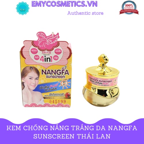 KEM CHỐNG NẮNG TRẮNG DA NANGFA SUNSCREEN THÁI LAN