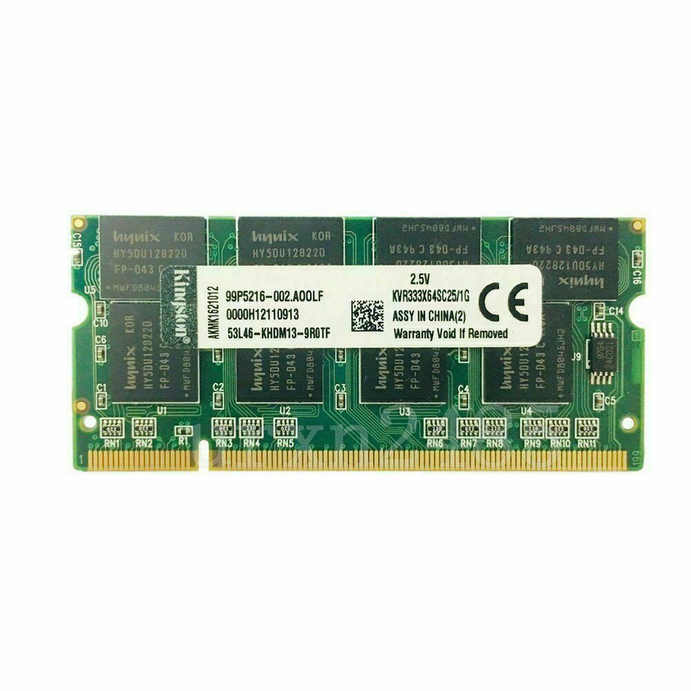 Bộ 2 Ram 1gb Kingkong Pc1-2700 Ddr1 333mhz So-Dimm Ram Kit Ad11 | BigBuy360 - bigbuy360.vn