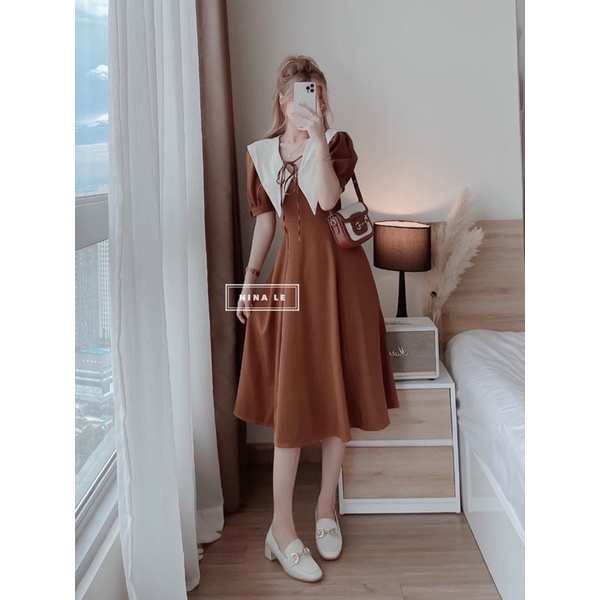 Đầm bigsize vintage bigsize 55kg-90kg👛👛