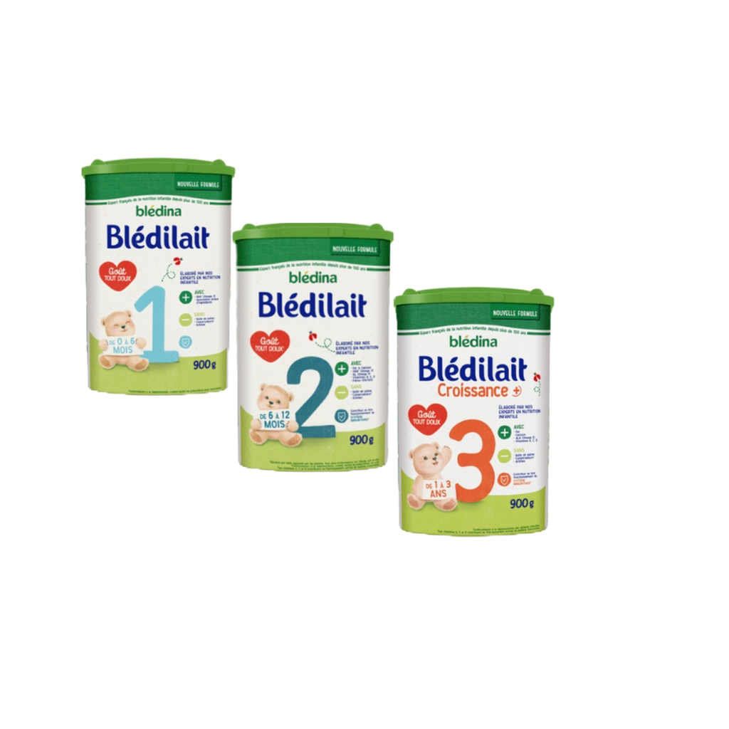 Sữa bột Bledilait Bledina Pháp số 1 2 3 400gram 900gram