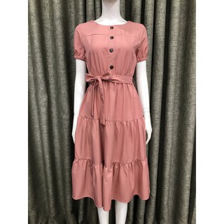 ĐẦM MAXI TẦNG + BELT (hình chụp thật)