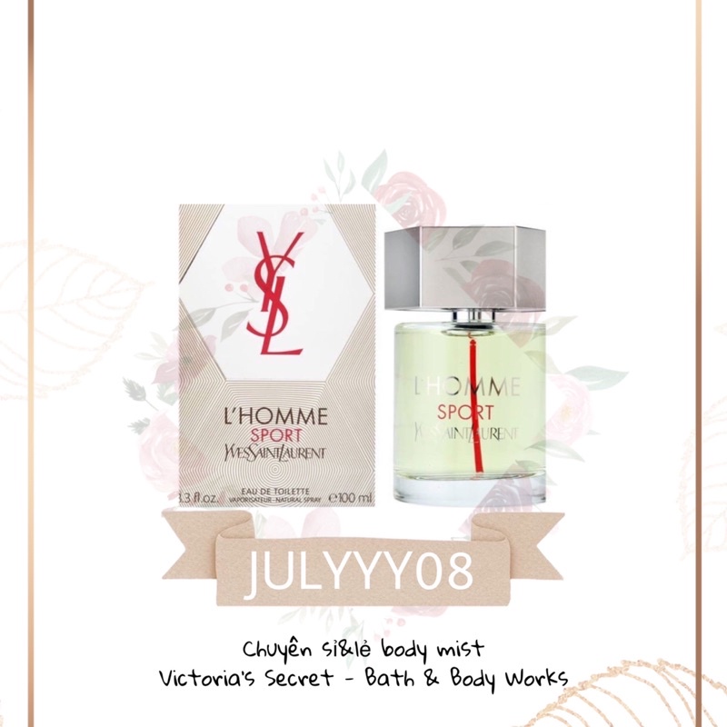 Nước Hoa Nam Yves Saint Laurent L'Homme EDT 5ml/10ml/20ml +jɥȽÿ08+