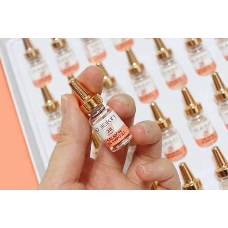 Tinh chất tế bào gốc cá hồi Suiskin 28 days Salmon DN Ampoule Hàn Quốc