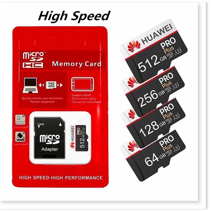Thẻ nhớ Micro SD 32GB 64GB 128GB 256gb 512GB | BigBuy360 - bigbuy360.vn