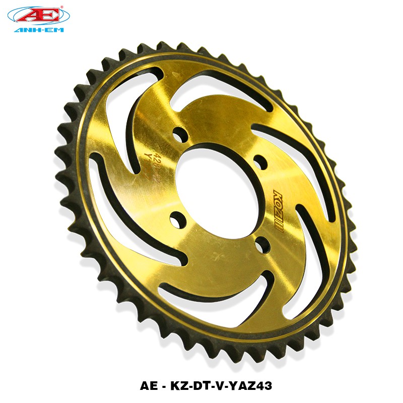 KOZI Dĩa tải (428-43T) vàng (YAZ) YAZ125