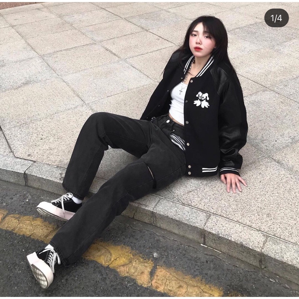 Áo khoác jacket unisex nam nữ thu đông mẫu streetwear Bomber CLAW siêu chất form rộng