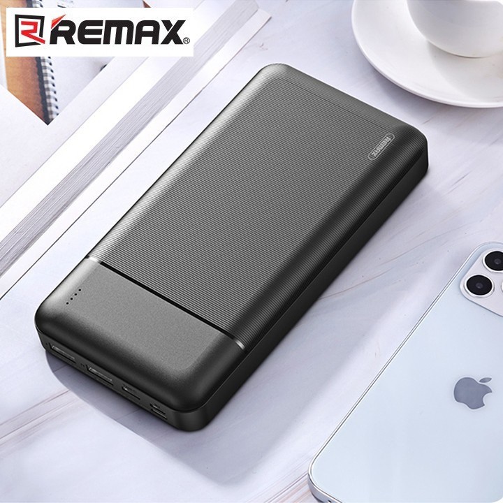 Pin Dự Phòng 30000mah REMAX RPP-167 Lango Series Fast Charing 2.1A tích hợp 2 cổng USB