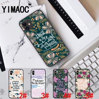 Ốp điện thoại mềm họa tiết kinh thánh chúa Jesus 46F cho iPhone XS Max XR X 11 Pro 7 8 6 6S Plus