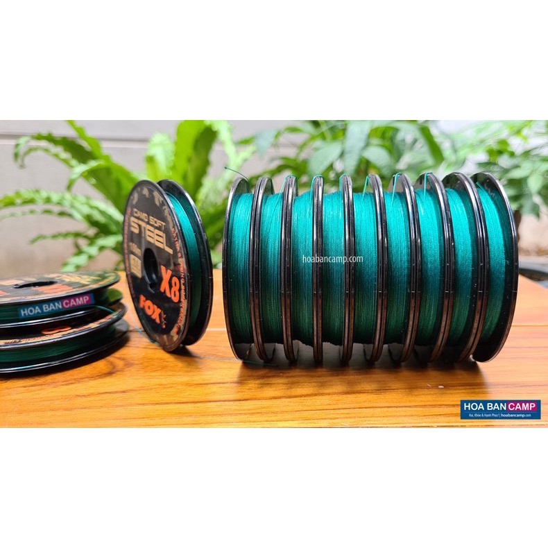 Dây Dù Fox Camo Soft Steel X8 PE | 100m