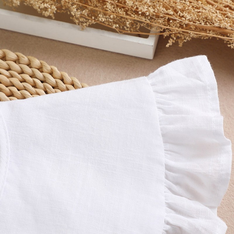 Cổ Áo Sơ Mi Giả Màu Trắng Thời Trang Cho Nữ