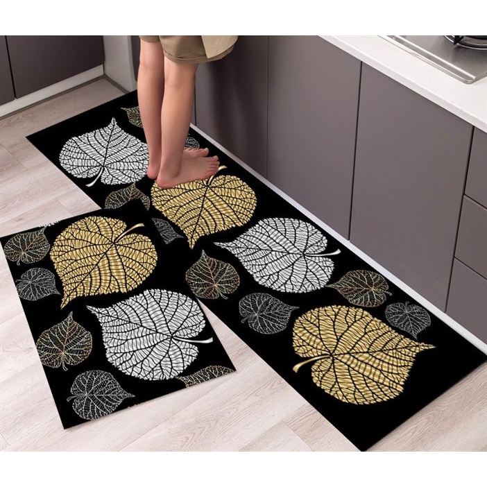 Bộ 2 thảm bếp phong cách sang trọng (BST01) mẫu ngẫu nhiên