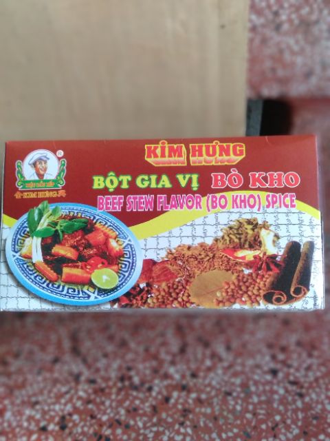 BỘT GIA VỊ NẤU BÒ KHO KIM HƯNG