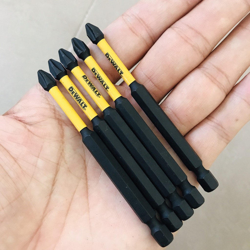 Bộ 5 Mũi Vít DeWalt Có Từ Ph2 Nhập Mỹ