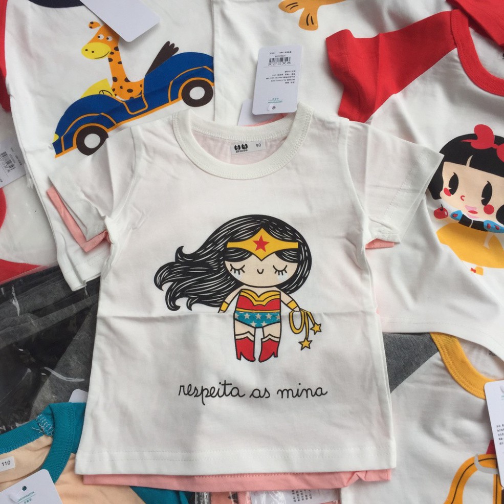 Áo thun, áo phông mùa hè 27 kids cho bé trai bé gái, chất cotton thấm hút mồ hôi_Xả hàng thanh lý giá cực tốt