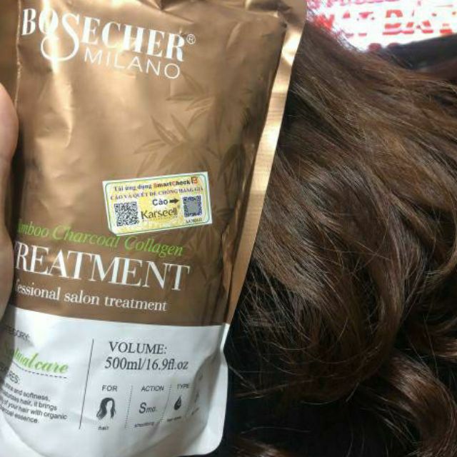 Ủ TÓC, KEM XẢ TÓC, KEM Ủ TÓC HÀNG CÔNG TY CHÍNH HÃNG SIÊU PHỤC HỒI HƯƠNG THƠM NƯỚC HOA Bosecher TÚI  500ML | BigBuy360 - bigbuy360.vn