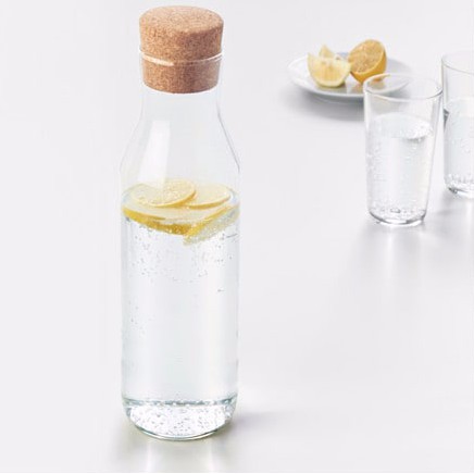 Bình nước thuỷ tinh 1L IKEA 365+ chính hãng