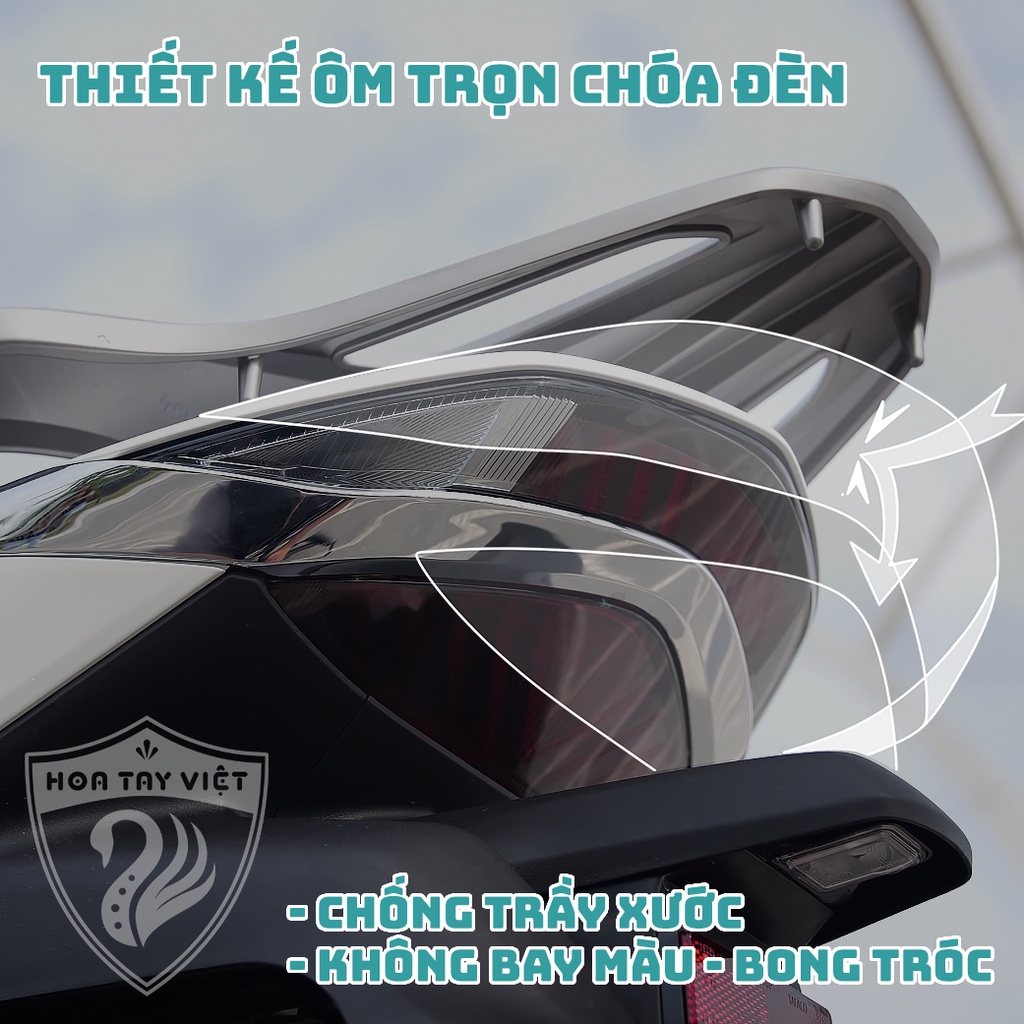 Decal ĐÈN HẬU HONDA SH chuyển màu ĐÈN HẬU SH 125 - 150 - 350