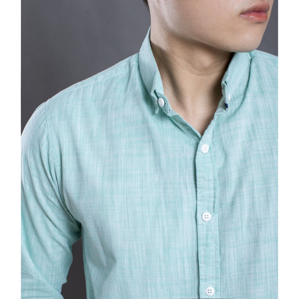 Áo sơ mi nam dài tay vải linen mềm mát LADOS - 797 màu sắc tươi trẻ - Áo sơ mi nam thời trang | BigBuy360 - bigbuy360.vn