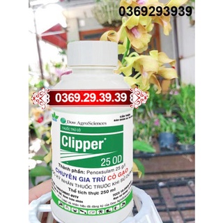 Thuốc trừ cỏ clipper 25od trừ cỏ gạo, đuôi phụng trên ruộng lúa