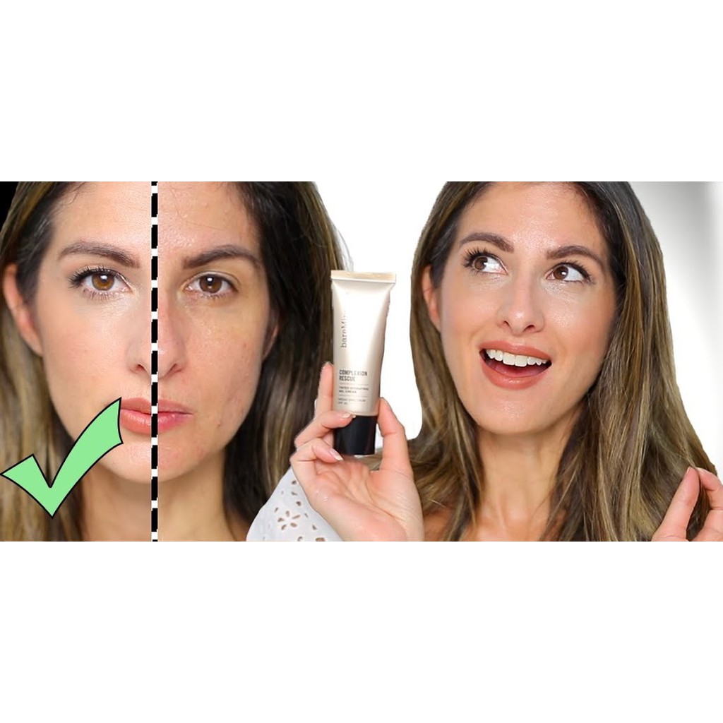 [Meoheo] Kem dưỡng trang điểm chống nắng vật lý Bare Minerals Complexion Rescue Tinted Moisturizer Broad Spectrum SPF30