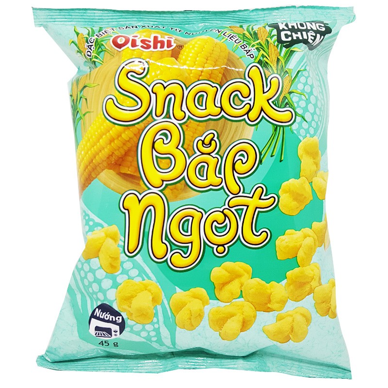Combo 5 gói OISHI SNACK BẮP NGỌT