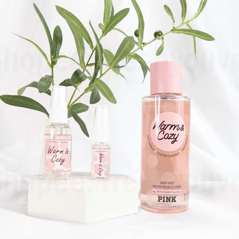 ✦GH✦ Warm & Cozy -  Xịt thơm toàn thân Body Mist Victoria's Serectignature / Pink  Chiết 10/30/50ml + Full Seal | BigBuy360 - bigbuy360.vn