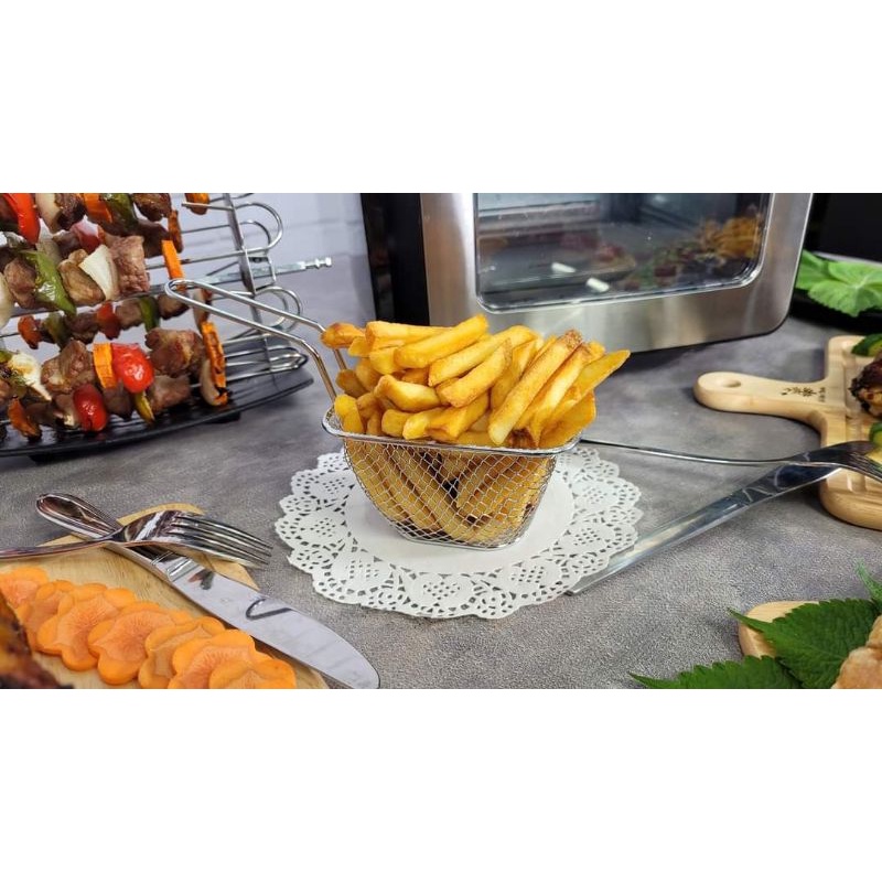 Lò chiên không dầu kết hợp Lò nướng Magic Eco M12 (BH 24 tháng]