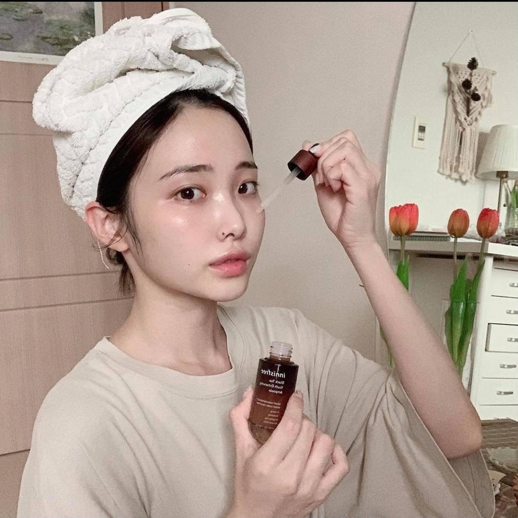 Tinh Chất Chống Lão Hóa, Dưỡng Sáng, Phục Hồi Da Innisfree Black Tea Youth Enhancing Ampoule 30ml