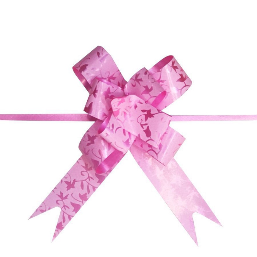 Set túi 10 nơ rút ruy băng gói quà  giao ngẫu nhiên màu đỏ, hồng đậm, hồng nhạt, xanh lá, vàng