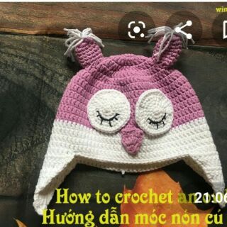 Mũ len che tai cho bé