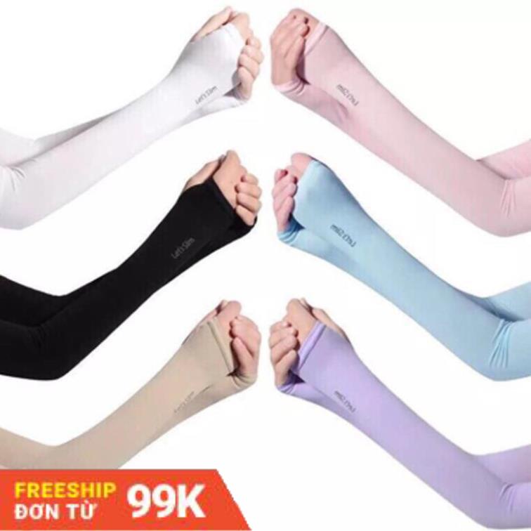 [Giảm 50%]  [Giá Sỉ] Găng tay chống nắng xỏ ngón Let's Slim
