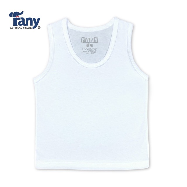 1 cai Áo thun 3 lỗ trắng cho bé 0-3 tuổi hàng Fany 100% cotton