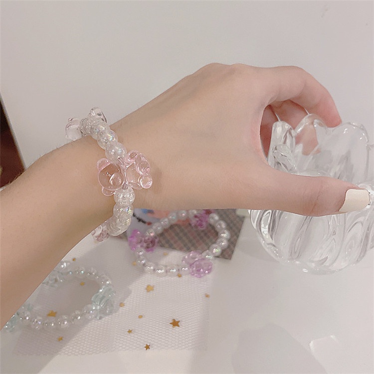 Dây Buộc Tóc Đa Năng Hình Gấu Dễ Thương Thời Trang Mùa Hè Cho Nữ