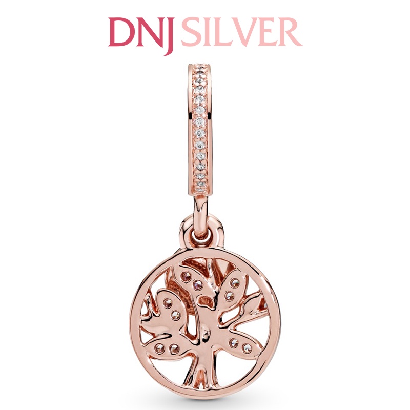 Charm bạc 925 cao cấp, hàng chuẩn bạc - Charm Sparkling Family Tree thích hợp để mix vòng tay charm - DN121