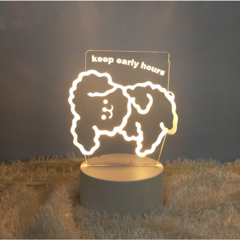 Đèn led trang trí phòng dễ thương phong cách Hàn Quốc kèm hộp quà tặng xinh xắn