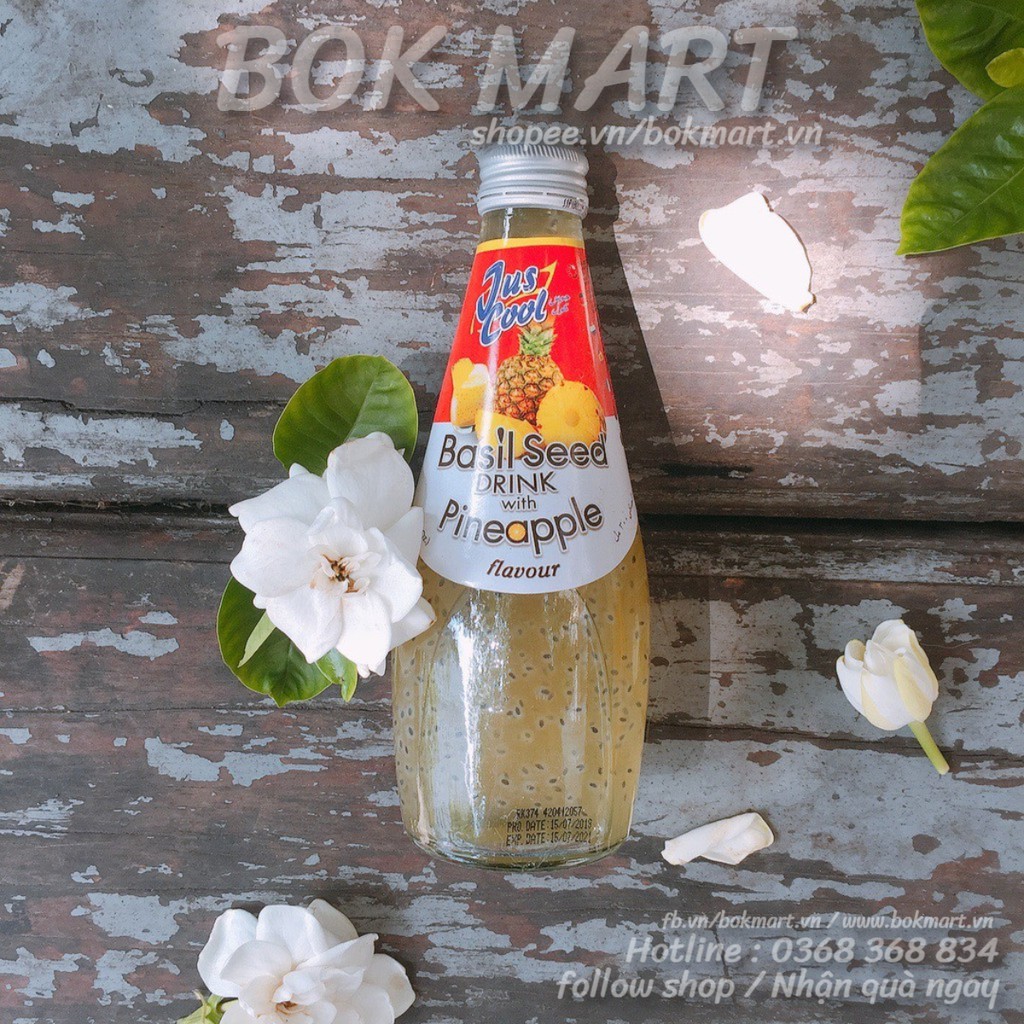 Nước Hạt É Vị Dứa