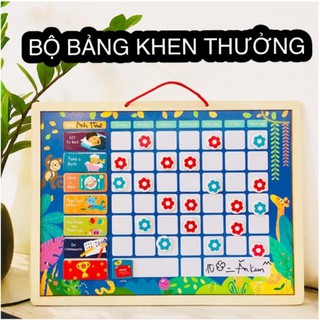 Bảng khen thưởng xây dựng thói quen tốt cho bé
